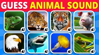 Can You Guess the Animal by the Sound? | Animal Sounds Quiz | Wildlife Trivia
