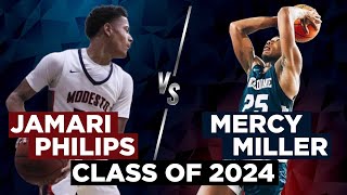 Modesto Hs Top 20 Espn Star Jamari Phillips Was No Match For Notre Dame Academy Star Mercy Miller