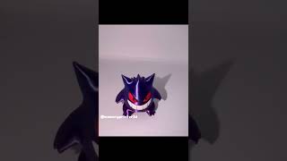 3D printing 👻✨ Gengar came to life on my 3D printer!