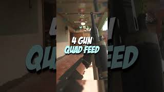 4 Gun Quad Feed on MWII! #Shorts