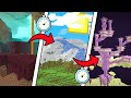 MINECRAFT MA OGNI MINUTO CAMBIO DIMENSIONE