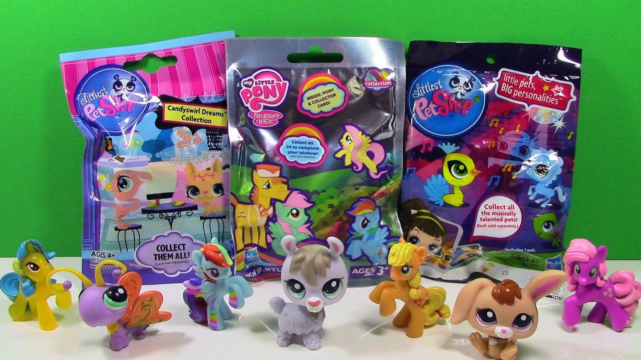 Littlest Pet Shop LPS My Little Pony MLP Blind Bag Opening 