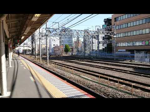 サフィール踊り子試運転 平塚駅通過