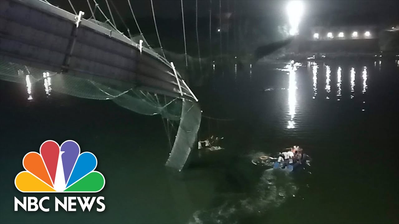 Dozens Killed In India After Bridge Collapses Into River
