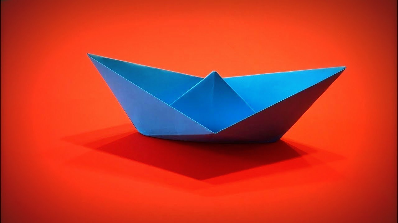 Origami Boat How to Make a Paper Boat that floats DIY Easy Origami