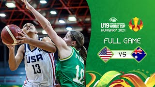 FINAL: USA v Australia | Full Game