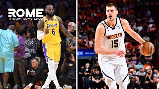 Lakers Nuggets preview | The Jim Rome Show