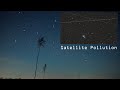 Satellite pollution  night sky ruined by satellites   amazing timelapse