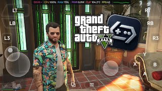 GTA5 On Mobile (72GB) - Gamehub V6.0.8 | Gamehub Emulator Gta5 Test! - Snapdragon 8 Elite