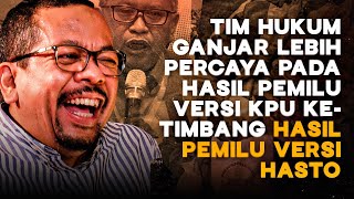 'Tim Hukum Ganjar Tak Tulis Hasil Pemilu Versi Hasto Bantah Kemenangan Prabowo Versi KPU' Qodari