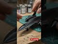 SR 71 Blackbird Model Plane Assembly ASMR 😍😊#shorts #usa