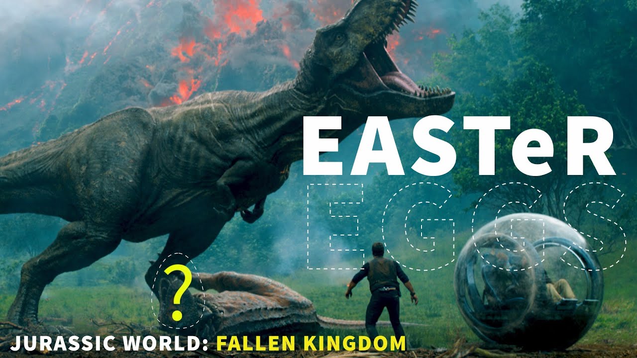 Jurassic Worl!   d Fallen Kingdom Trailer Easter Eggs Youtube - jurassic world fallen ki!   ngdom trailer