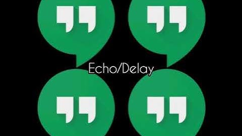 (Volume warning) 25 Hangouts Ringtone sound variations in 35 second