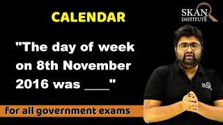 Calendar Aptitude | Calendar Problem Tricks | Calendar Reasoning/Concept/Problems/Questions