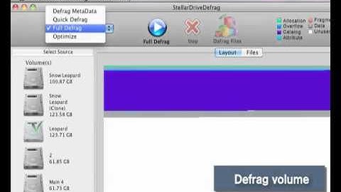 How to Defrag Mac Hard Drive - Stellar Mac Tools