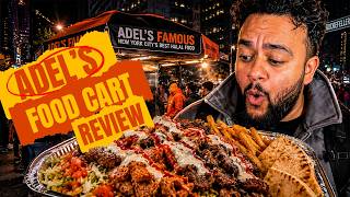 IS ADEL’S FAMOUS FOOD CART ACTUALLY WORTH IT? 🇺🇸🔥