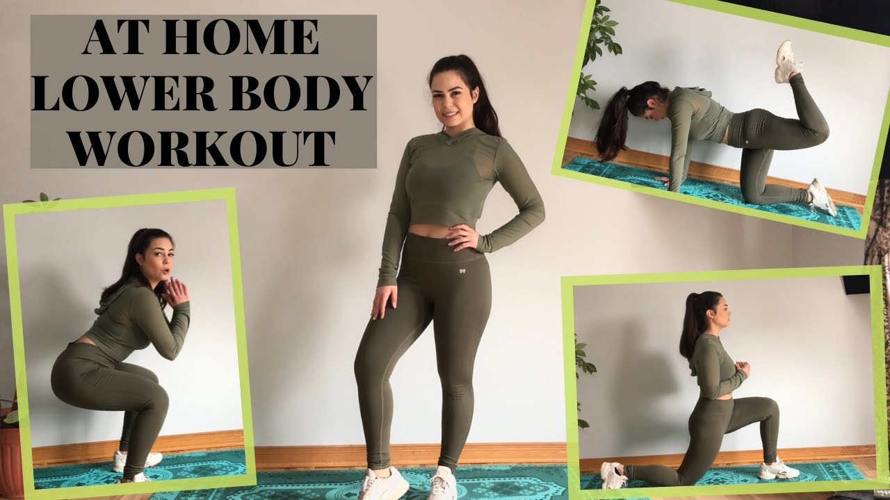 30 MIN AT HOME LOWER BODY WORKOUT // NO EQUIPMENT YouTube