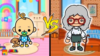 Baby VS Granny in Toca Life World screenshot 2