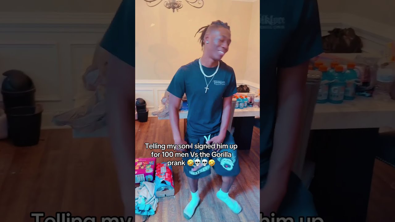 I Signed My Son Up For 100 Men Versus Gorilla Prank Shortsviral