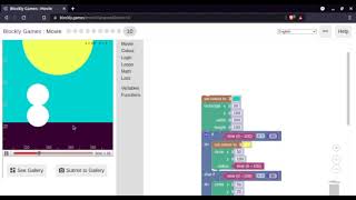 Blockly Games Movie Level 10