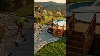 Dream Countryside Pool Restoration Timelapse