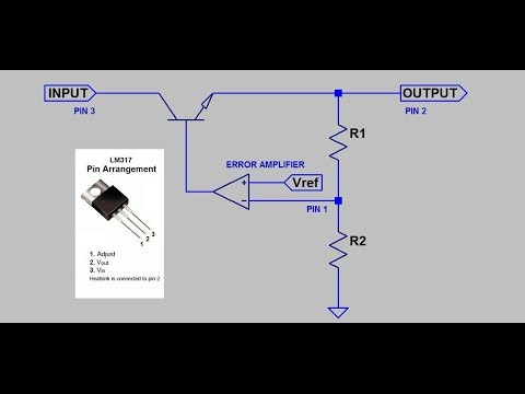 Βίντεο: Ρυθμιζόμενος σταθεροποιητής ρεύματος LM317