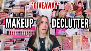 MAKEUP COLLECTION DECLUTTER 2021! *GIVEAWAY*