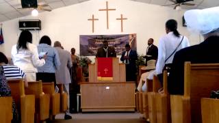 Rev. David Ford Preaching 55th Church Anniversary