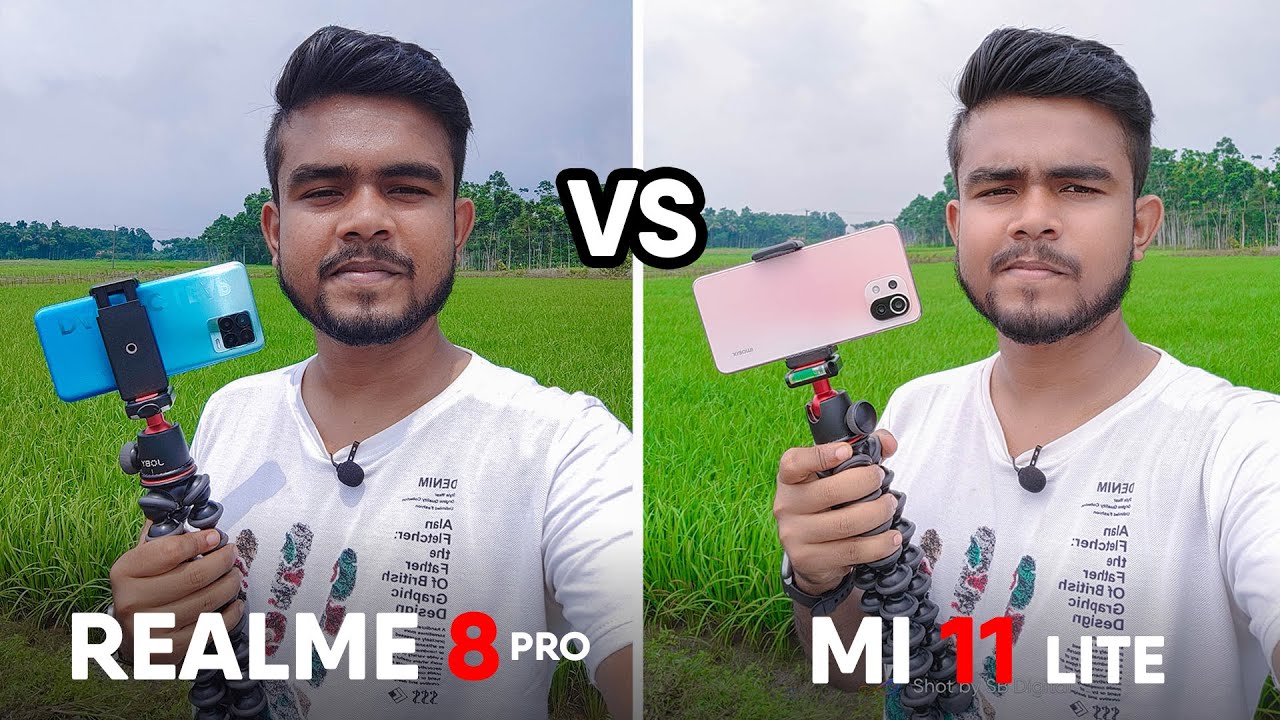Realme 8 Pro Vs Mi 11 Lite CAMERA TEST