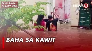 Baha sa Kawit, Cavite, hindi pa rin humupa