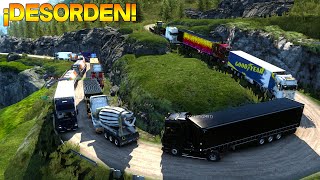 ¡PROVOCANDO CAOS EN EL PROMODS! ¿TIEMPO RECORD? | Euro Truck Simulator 2