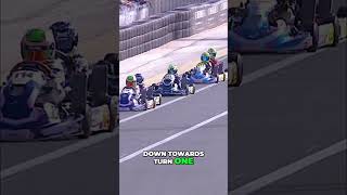 Go-Kart Race: Crazy Helmet Designs &amp; Intense Lap Battles! #shorts