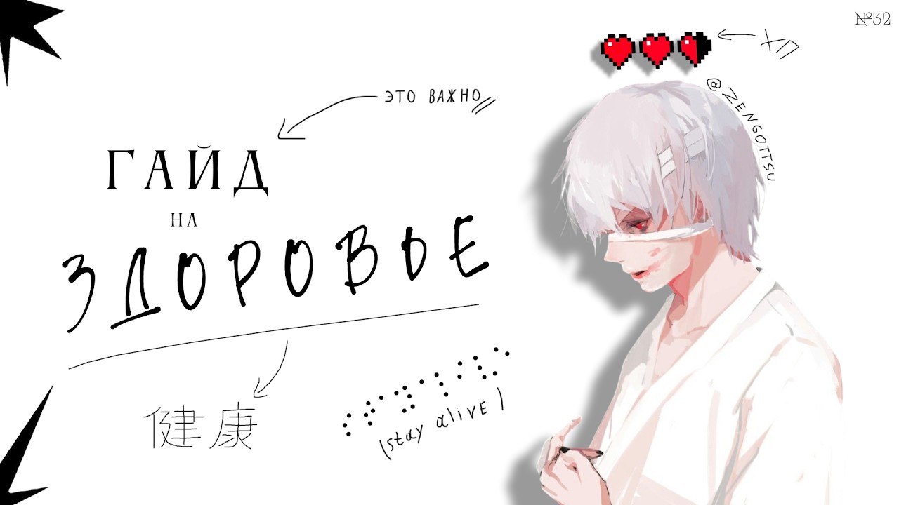 Гайд на заботу о себе и своем здоровье