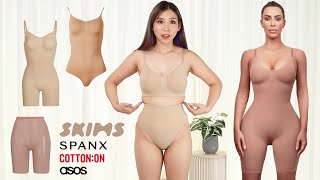 Shapewear Tryon Haul  SKIMS, SPANX, ASOS, Cotton on