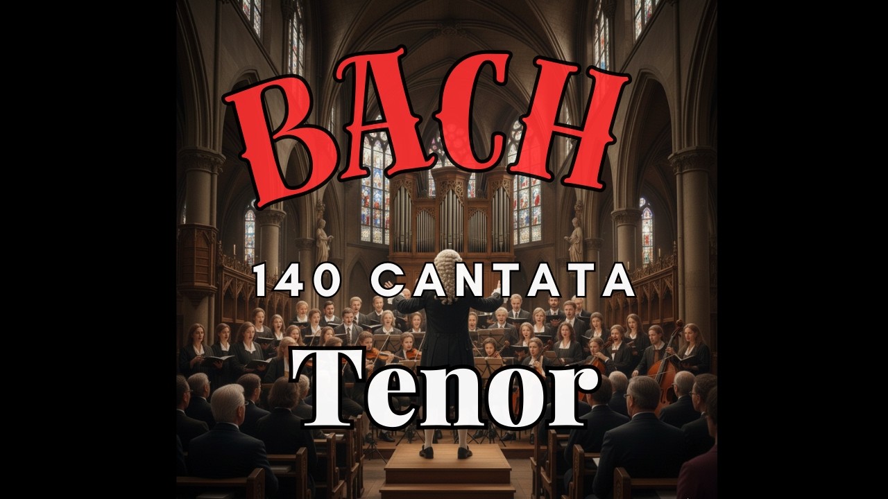 Bach Cantata 140 Tenor Wachet auf, ruft uns die Stimme/Sleepers wake! loud sounds the warning