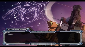 BlazBlue Continuum Shift - Bang Shishigami - Lost ARCH ENEMY - Path 3 - Gag Reel (no commentary)