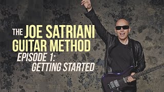 The Joe Satriani Guitar Method - Episode 1 - Getting Started