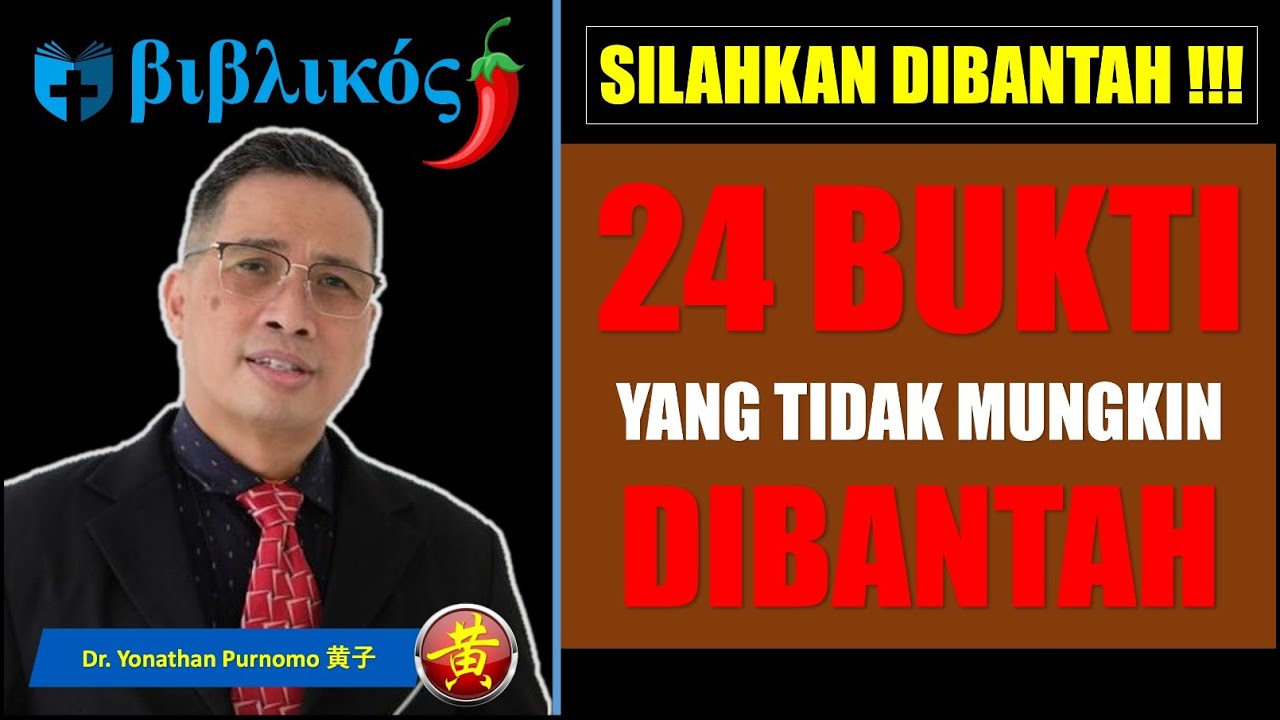 Special (#1-A) 24 BUKTI YANG TIDAK MUNGKIN DIBANTAH (INILAH BUKTI KACAUNYA TB-2)