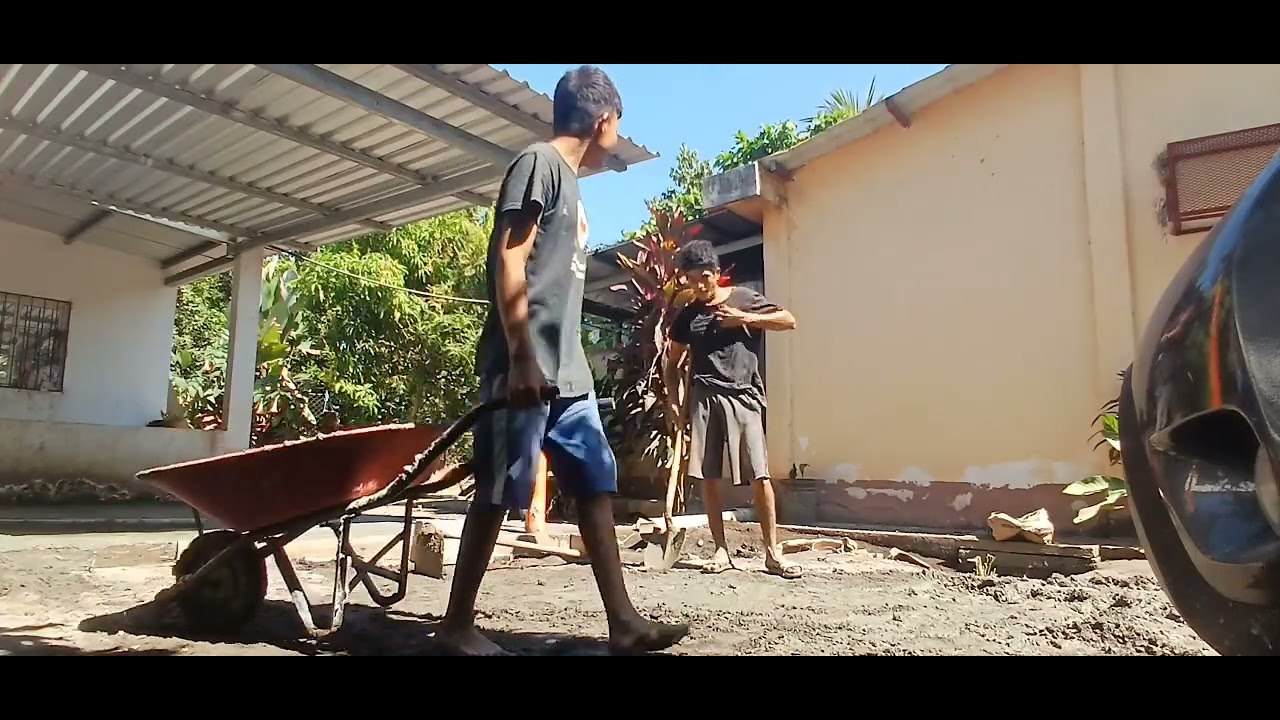 ASI QUEDO TERMINADO EL GARAJE DE ESTA CASOTA