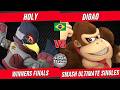 SMASH STATION 118 WINNERS FINALS - Holy (Falco) vs. digao (Donkey Kong) - SSBU BRASIL Smash Ultimate