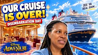 Our Final Morning on Disney Adventure | Concierge Breakfast & Cruise Disembarkation