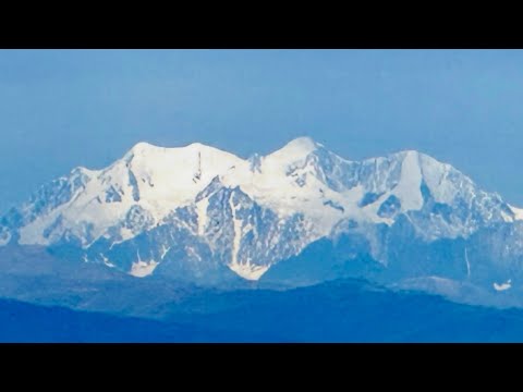Climbing at Khuiten peak in Altai Tavan Bogd, Mongolia