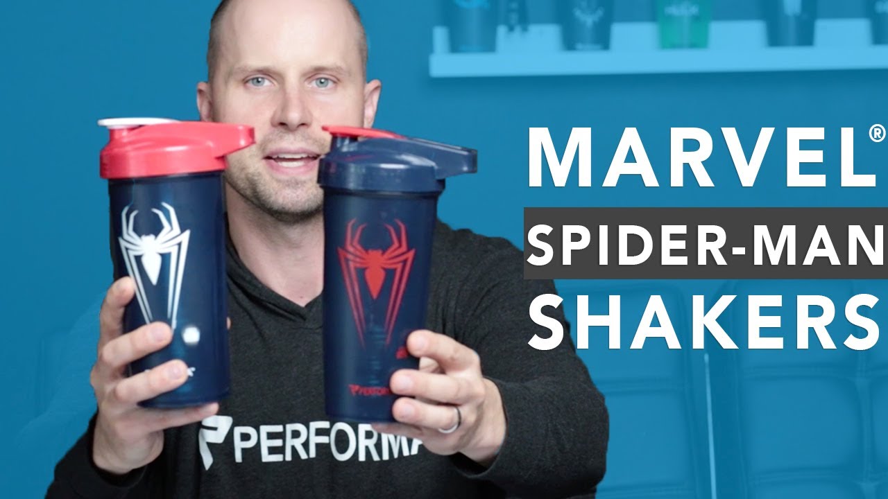 NEW! Marvel® Spider-Man Protein Shaker by PERFORMA™ 