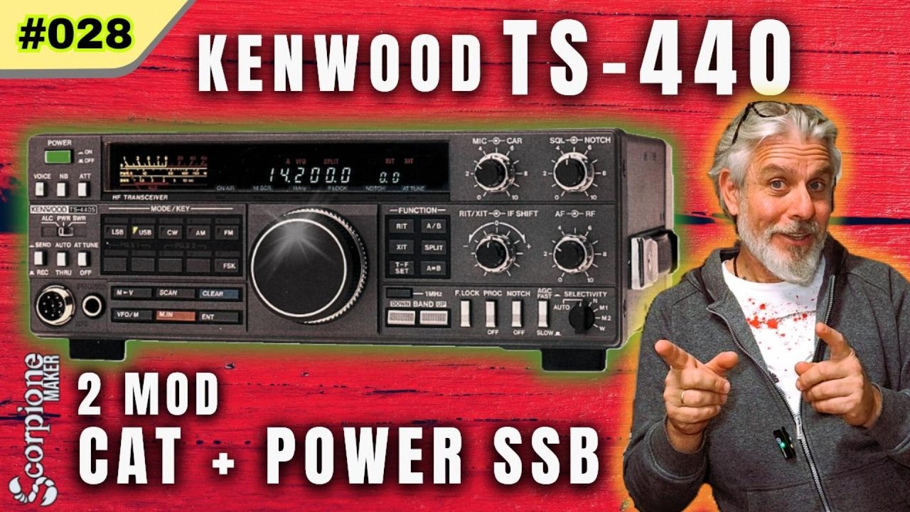Kenwood TS-440S Mars Mod Explained - YouTube