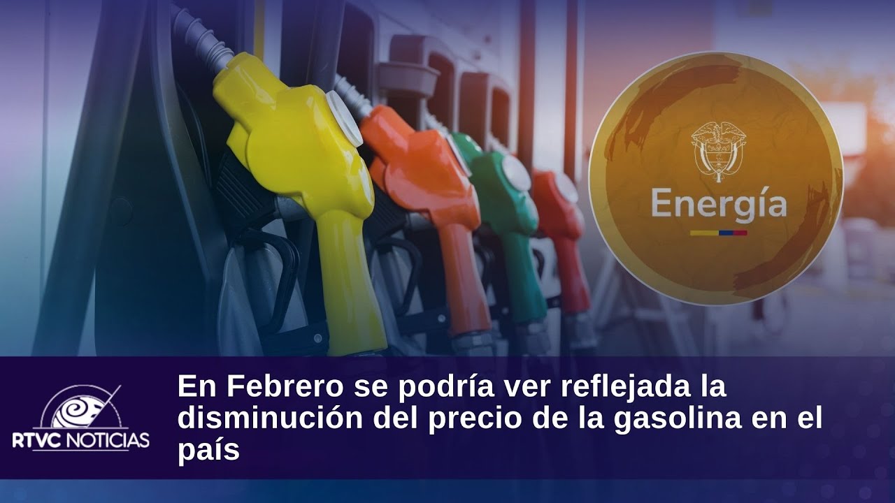 En Febrero se podría ver reflejada la disminución del precio de la gasolina en el país