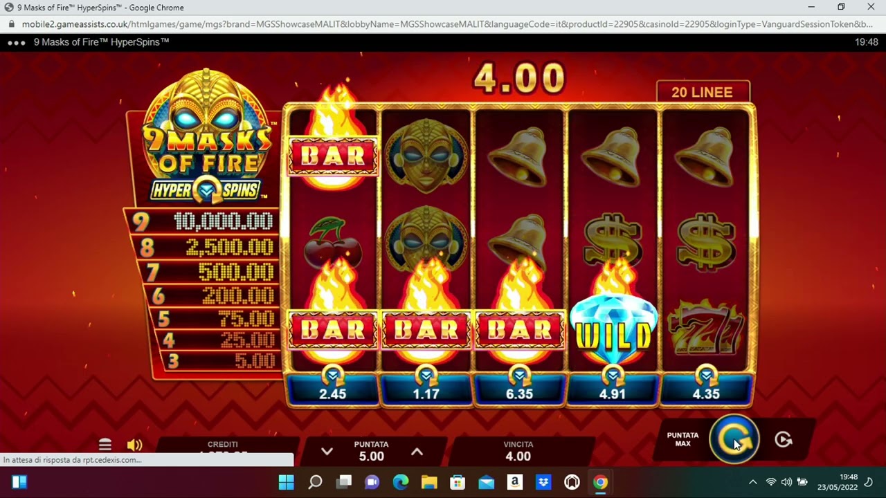 Slot 9 Masks Of Fire Hyperspins