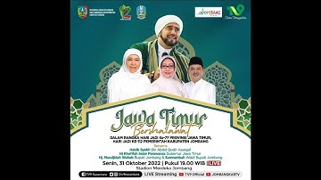 JAWA TIMUR BERSHOLAWAT  DI  GOR MERDEKA JOMBANG BERSAMA HABIB SYECH BIN ABDUL QODIR ASSEGAF