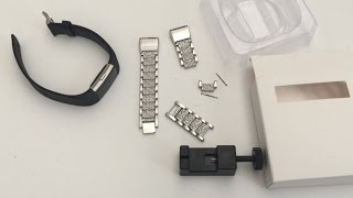 How to change the Size of the VIWO Fitbit Charge 2 Metal Band from Large to your perfect hand size