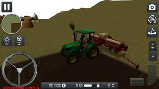 Farmer Simulator - Tractor | Combine Vehicle Missions Android GamePlay FHD screenshot 4