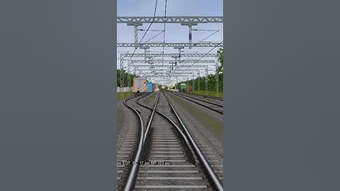 Automatic Track Change #shorts #short #viral #shortvideo #viralvideo #indianrailway #trainsimulator